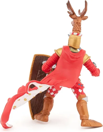 Miniatura 5 de Papo Figura de la era medieval, caballero ciervo rojo