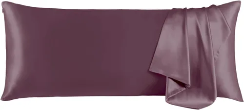 Miniatura 58 de THXSILK Funda de almohada de seda de morera 100% para cabello y piel, funda de almohada de seda hipoalergénica, suave, transpirable, con cremallera