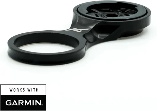 Miniatura 2 de K-Edge Soporte para computadora de bicicleta Stem Garmin Negro accesorios de ciclismo-electrónica