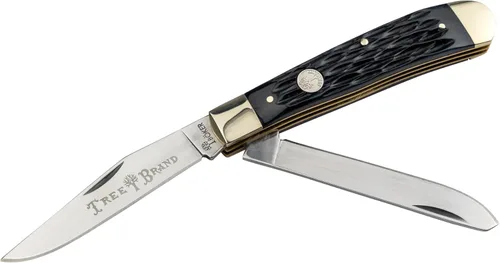 Miniatura 23 de BÖKER Serie Tradicional 2.0 Trapper, Hojas Duales CPM-D2, Junta Deslizante, Fabricado en Solingen, Alemania (Modelos 2024)