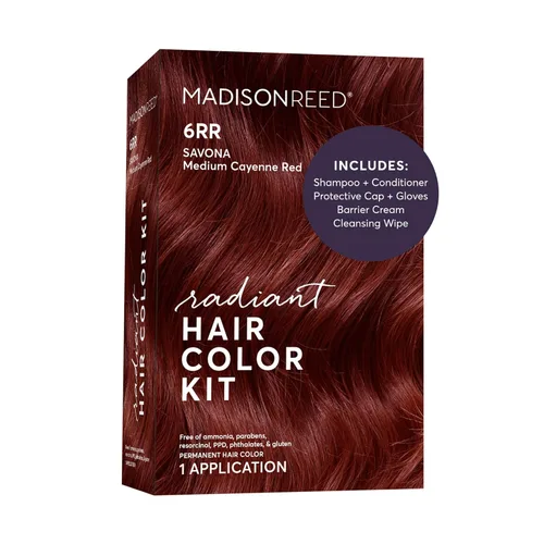 Miniatura 58 de Madison Reed - Kit de color de cabello radiante, tinte permanente para el cabello, 100 % cobertura de canas, sin amoníaco, castaño Catania 5NGM