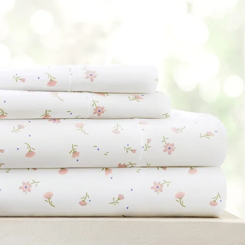Miniatura 32 de Linen Market Sábanas para cama de tamaño King (azul claro) – Duerme mejor que nunca con estas sábanas King suaves y refrescantes – Bolsillo profundo