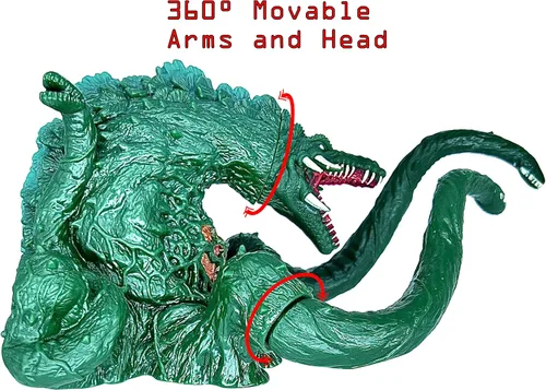 Miniatura 4 de TwCare Figura de Acción de Juguete Biollante vs Godzilla: Rey de los Monstruos, Serie de Películas con Articulaciones Móviles de Vinilo Suave, Bolsa