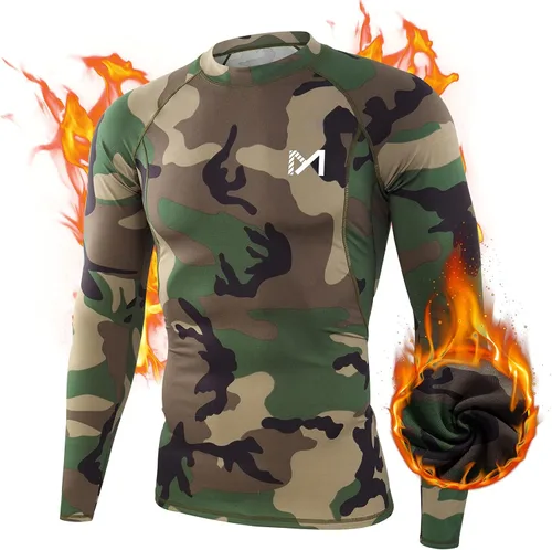 Miniatura 2 de MEETYOO - Ropa interior térmica para hombre, conjunto de calzoncillos largos, capa base de invierno, para esquí y correr