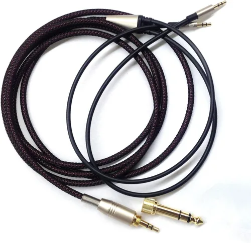 Miniatura 3 de Cable de repuesto compatible con Hifiman HE400S, HE-400I, HE-400i (puerto doble de 0.098 in), HE560, HE-350, HE1000, HE1000 V2 auriculares de 0.138