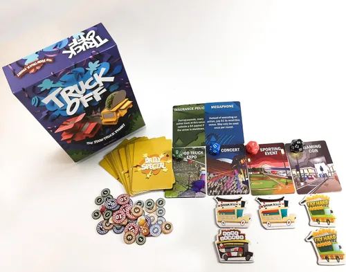 Miniatura 7 de Truck Off: The Food Truck Frenzy - 2-6 jugadores - Juego de mesa picante para juegos familiares