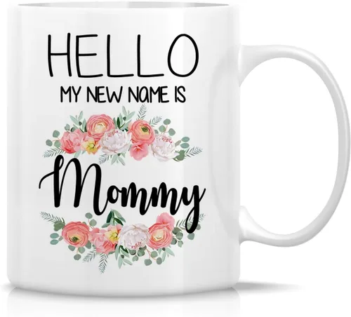 Miniatura 10 de Retreez - Taza divertida con texto en inglés "Mum Well Done I'm Awesome", 325 ml, tazas de café de cerámica, mensaje divertido, sarcástico
