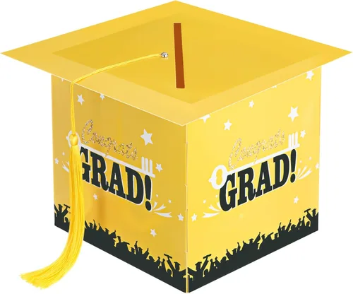 Miniatura 9 de Outus Caja de tarjetas de graduación 2026 con borla, titular de la tarjeta de felicitación para graduación, caja de regalo de graduación