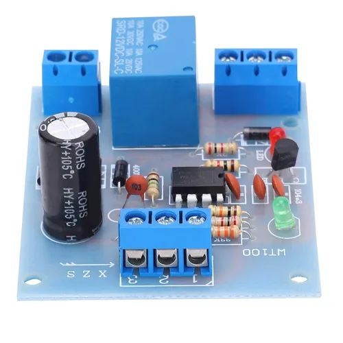 Miniatura 8 de Controlador de nivel de agua de 12 V CC Módulo de interruptor automático de sensor de nivel de líquido para sistema de drenaje de llenado de control