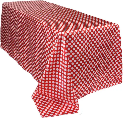 Miniatura 17 de YOUR CHAIR COVERS - Mantel rectangular de satén de 90 x 156 pulgadas - Manteles de mesa rectangulares de satén brillante blanco para mesas