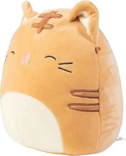 Miniatura 4 de Squishmallows - Gato de 8 pulgadas de misterio, recibe surtido de 1 peluche - Peluche oficial de Jazwares - Gato naranja o gris - Gato de peluche