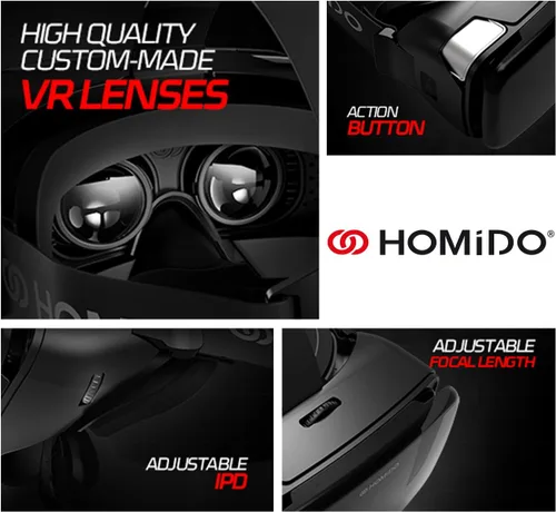 Miniatura 3 de Auriculares VR homido V2 para iPhone y Android