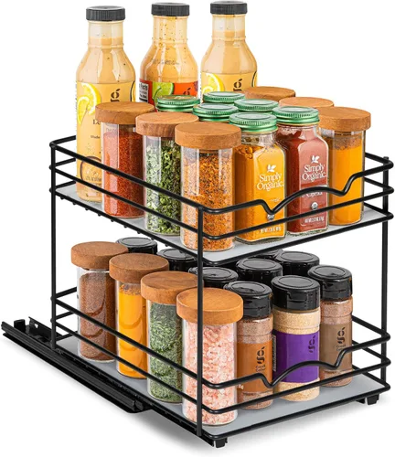 Miniatura 10 de HOLDN' STORAGE Organizador de gabinete extraíble, organizador resistente con garantía limitada de por vida -17 pulgadas de ancho x 21 pulgadas