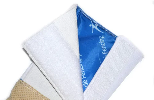 Miniatura 6 de LEONARK Guantes de esgrima para espada y sable de aluminio, guantes para práctica de cercas y combates - Equipo profesional de esgrima para esgrima