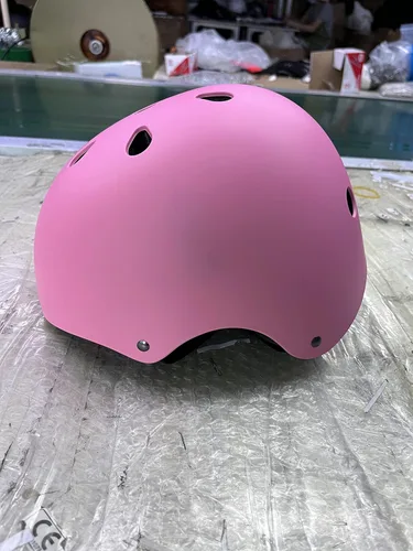 Miniatura 6 de Casco ajustable para niños con rodilleras, coderas y muñequeras - Cascos de bicicleta para niños pequeños de 3-5, 5-8, 8-14 años - Perfecto para Rosa