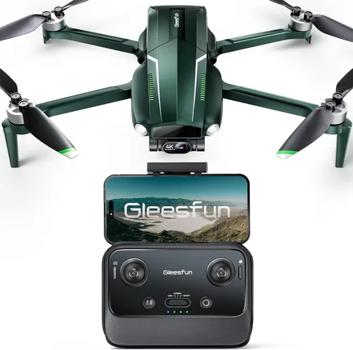 Miniatura 10 de Gleesfun Dron G11PRO 6K con cámara para adultos, video 4K/30fps, cardán sin escobillas de 3 ejes, tiempo de vuelo de 70 minutos con 2