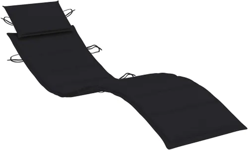 Miniatura 36 de Cojín para tumbona con almohada para la cabeza, cojines de asiento para exteriores para muebles de patio, sillas de descanso, tela (100% poliéster)