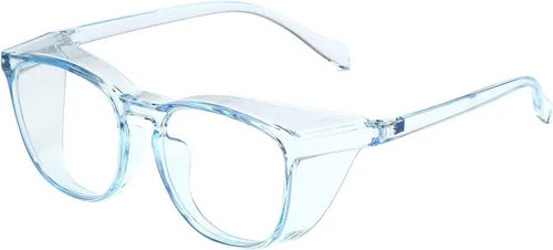 Miniatura 16 de Gafas de seguridad para hombres, mujeres, enfermeras, antivaho y a la moda, cómodas, con escudos laterales, protección ocular para adultos