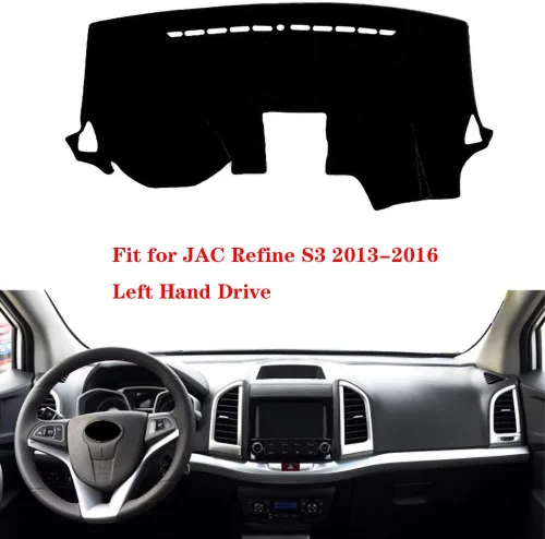 Miniatura 2 de Coche auto tablero cubierta para JAC refinar S3 2013 2014 2015 2016 mano izquierda Dashmat Pad alfombra Dash Mat