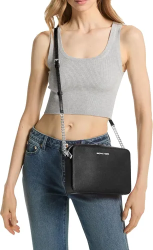 Miniatura 27 de MICHAEL Michael Kors Jet Set - Juego de cruz de piel Saffiano grande