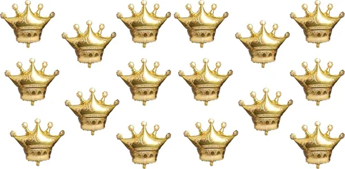 Miniatura 8 de 8 globos de papel de aluminio con corona dorada, decoraciones para fiestas, bodas, despedidas de soltera, matrimonios, compromisos