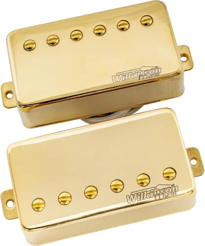 Miniatura 11 de Wilkinson WOCHB Pastilla de puente Humbucker de cerámica para guitarra eléctrica Les Paul SG Style, cromo