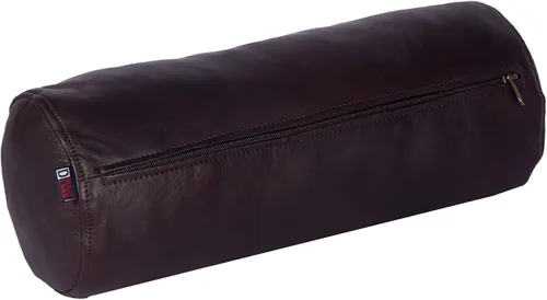 Miniatura 3 de Funda de cojín redonda para el cuello, 5 x 22 pulgadas, funda de almohada redonda de piel de cordero suave cilíndrica para soporte de cabeza