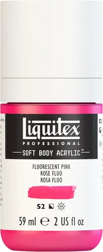 Miniatura 73 de Liquitex Professional Soft Body - Pintura acrílica, botella de 2 onzas (59 ml), blanco titanio Titanio Blanco