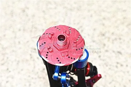 Miniatura 3 de GPM Para Arrma 1/7 INFRACCIÓN 6S BLX/INFRACCIÓN V2 6S BLX Actualización Piezas Aluminio +0.236 in Hex Con Disco De Freno Con Forro Plateado - Juego