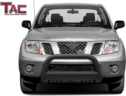 Miniatura 2 de TAC Bull Bar se adapta a Nissan Frontier 2005-2021 Nissan Pathfinder 2005-2007 2005-2015 Nissan Xterra Truck Pickup 3 pulgadas textura negra
