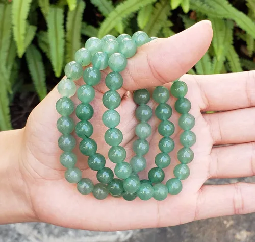 Miniatura 5 de Adabele 1pc Natural Stretch Gemstone Bracelet 8mm (0.31") Bead 7" to 8.5 inch Healing Crystal Energy Quartz Chakras Jewelry Women Men Birthday Gift