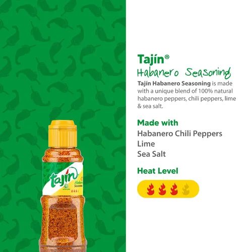 Miniatura 4 de Tajín Habanero Condimento 1.6 oz (paquete de 24)