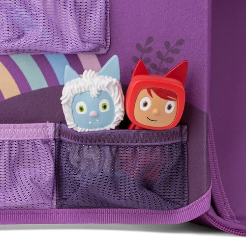 Miniatura 3 de Estuche de transporte Tonies Max [No es compatible con Toniebox] - Etapa divertida y almacenamiento para hasta 14 personajes - Sobre el arco iris