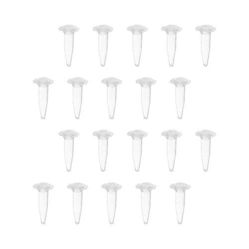 Miniatura 6 de Othmro Tubos de ensayo de centrífuga cónica de 0.0 fl oz con tapa a presión, 1000 piezas, contenedor de prueba de laboratorio, tubo de ensayo