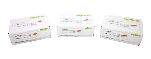 Miniatura 2 de WAGO Surtido de conectores de cable compacto de 221-61x 10AWG 95pc