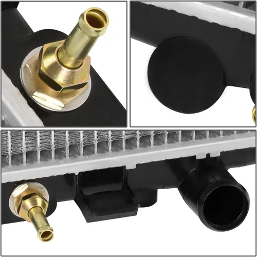 Miniatura 4 de DNA Motoring OEM-RA-2692 Radiador de refrigeración de aluminio estilo OE compatible con 04-09 Quest 3.5 AT, 28-5/8 pulgadas de ancho x 17-3/4