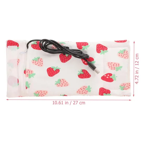 Miniatura 5 de Bolsa calentadora de botellas portátil USB para viajes, cubierta compacta de calefacción de leche con distribución uniforme del calor