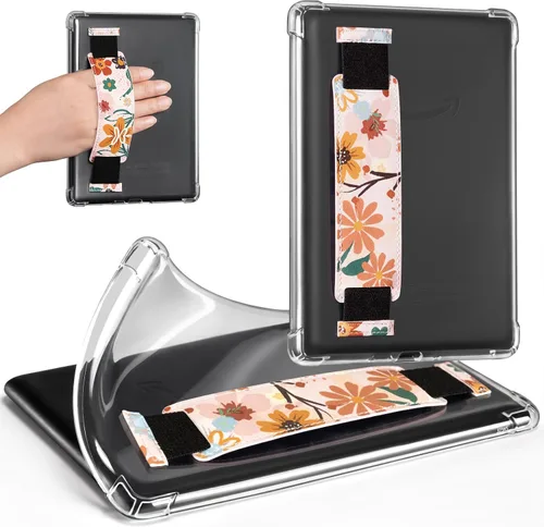 Miniatura 30 de iDLEHANDS Funda magnética transparente para Kindle Paperwhite de 7" de 12ª generación 2024 y Kindle Colorsoft - con AirBag compatible con iPhone