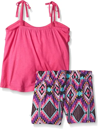 Miniatura 2 de Limited Too juego de top y pantalones cortos tejidos, para niñas.