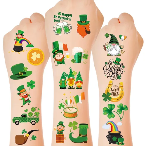 Miniatura 10 de 320 patrones de tatuajes temporales, 36 hojas de tatuajes temporales, accesorios de tatuaje falsos impermeables de animales, dinosaurio, mariposa