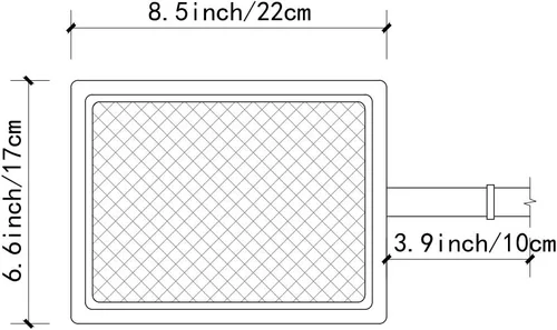 Miniatura 2 de Quemador infrarrojo para barbacoa, quemador de gas de cerámica de acero inoxidable, quemador de cerámica infrarroja