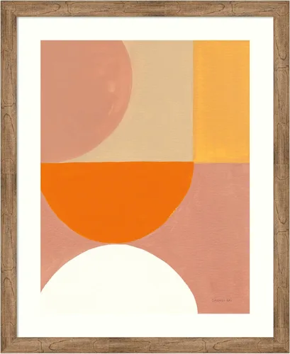 Miniatura 18 de Amanti Art Danhui Nai - Lienzo decorativo para pared, 41 x 33 pulgadas, diseño retro abstracto en V brillante, arte de pared abstracto, decoración