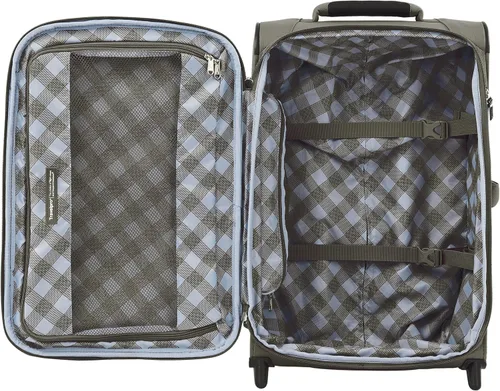 Miniatura 6 de Travelpro Luggage Maxlite 5 Juego de 2 piezas Bolsa suave y enrollable de 22 pulgadas Verde pizarra