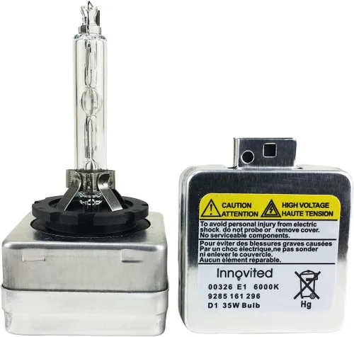 Miniatura 2 de Innovited HID Xenon D3S 5000K - Bombillas de repuesto (2 unidades), color blanco