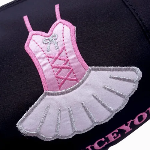 Miniatura 3 de DANCEYOU - Bolsa de danza ajustable con cremallera para ballet