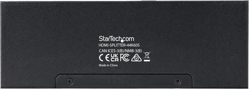 Miniatura 6 de StarTech HDMI-SPLITTER-44K60S - Divisor HDMI de 0.138 in, 4 puertos 4K 60Hz, escalador integrado, audio óptico