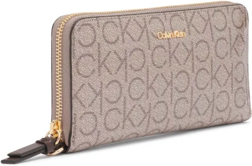 Miniatura 5 de Calvin Klein Artículo clave Saffiano Continental Zip Alrededor Cartera con correa de muñeca