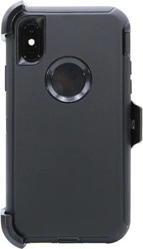 Miniatura 13 de Funda para iPhone XR (6.1 pulgadas) con 2 protectores de pantalla Resistente de cuerpo completo de grado militar protección contra caídas Funda