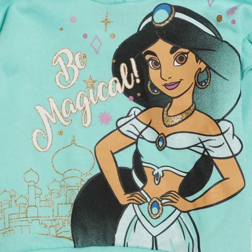 Miniatura 33 de Disney Princesa Mulan Rapunzel Jasmine Ariel Belle Cenicienta Tiana Tinker - Sudadera con capucha para niñas pequeñas y grandes