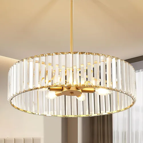 Miniatura 15 de Lámpara de techo semiempotrada de cristal dorado moderna, lámpara de pasillo moderna de montaje semiempotrado, lámpara de techo de metal cercana al